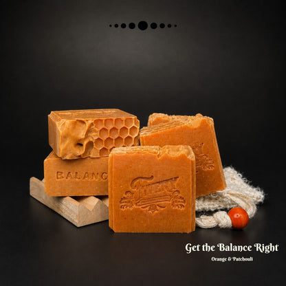 Orange Citrus Soap Trio