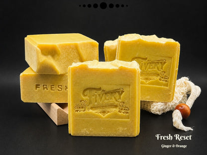 Orange Citrus Soap Trio