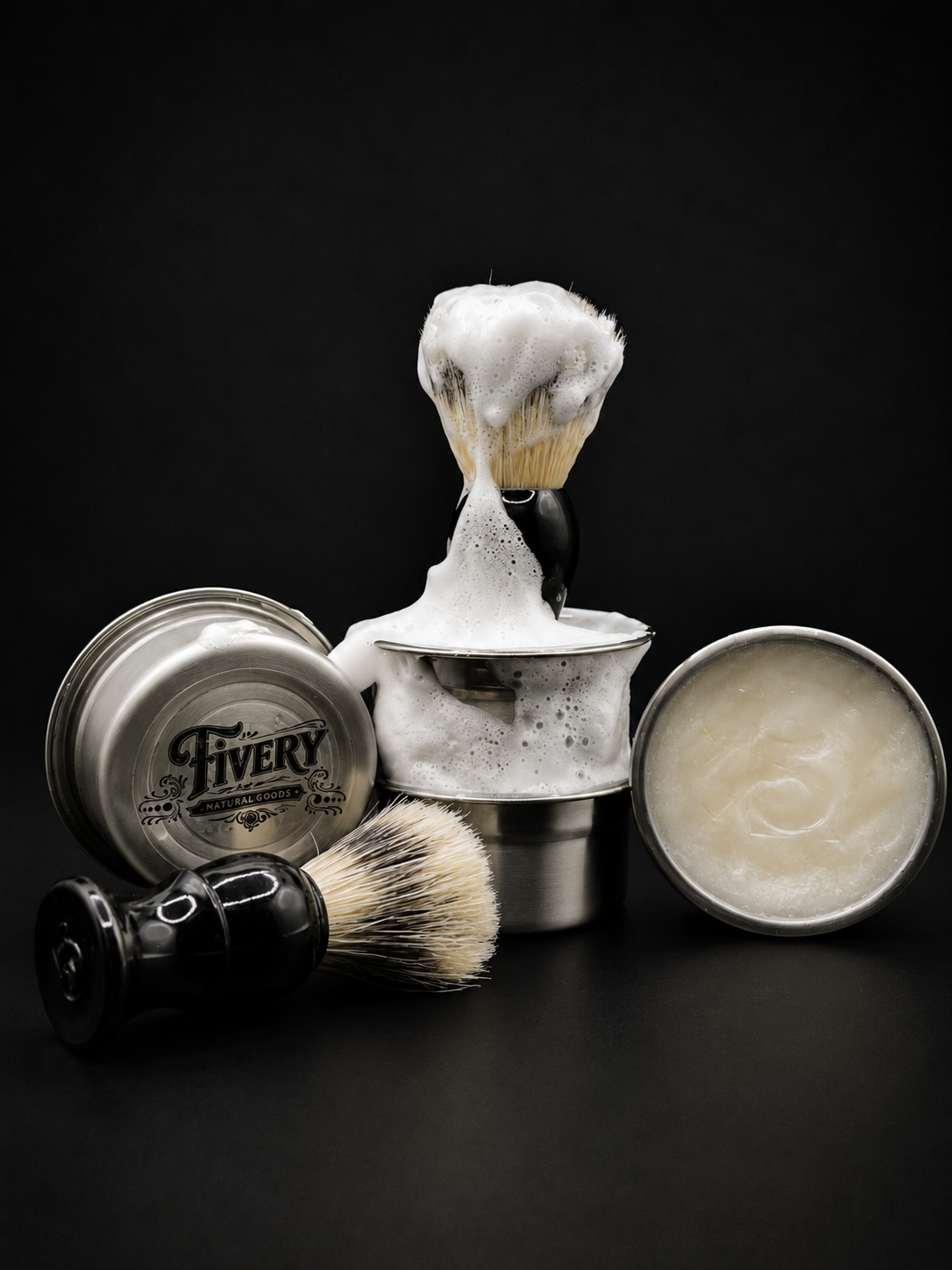 Shave Soap Set - Compact Size