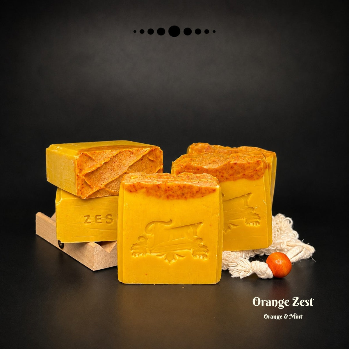 Orange Citrus Soap Trio